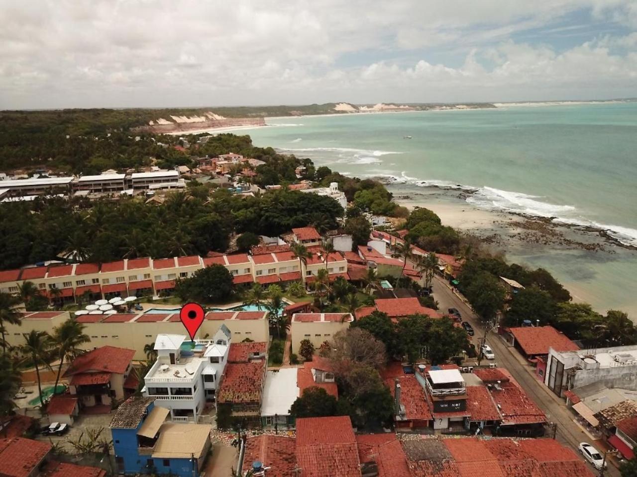 Castelo Do Ceu, Casa No Centro De Pipa Vista Mar Villa Praia de Pipa Exterior foto