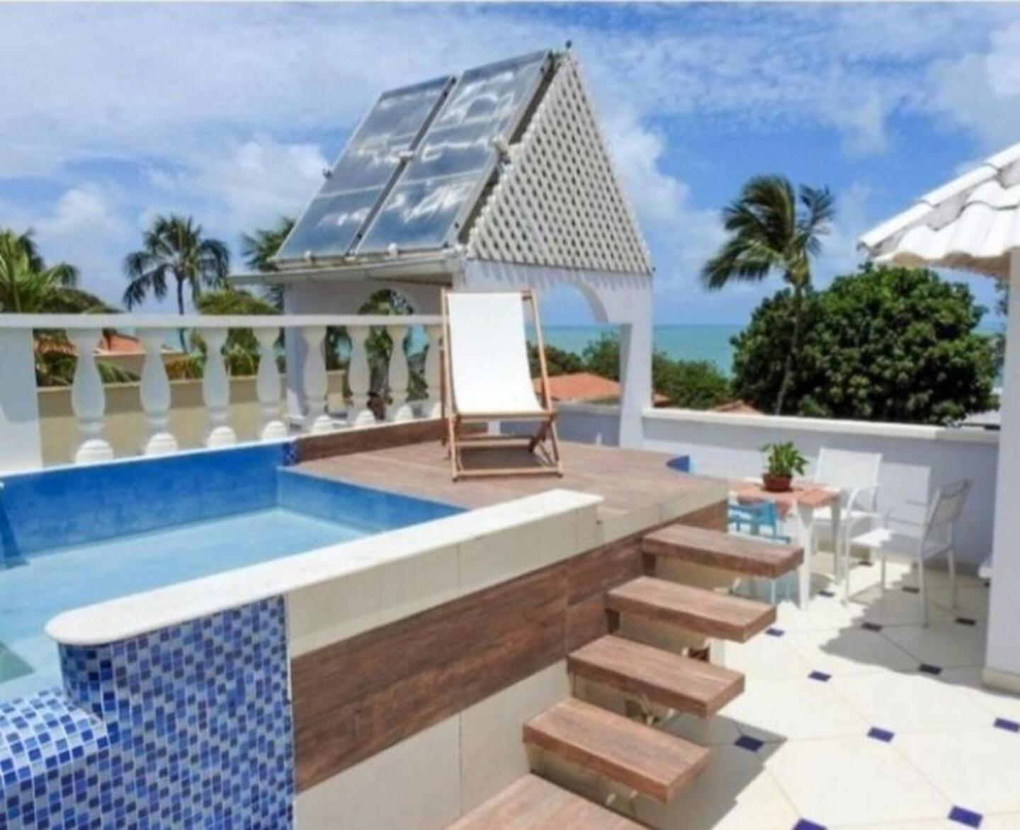 Castelo Do Ceu, Casa No Centro De Pipa Vista Mar Villa Praia de Pipa Exterior foto
