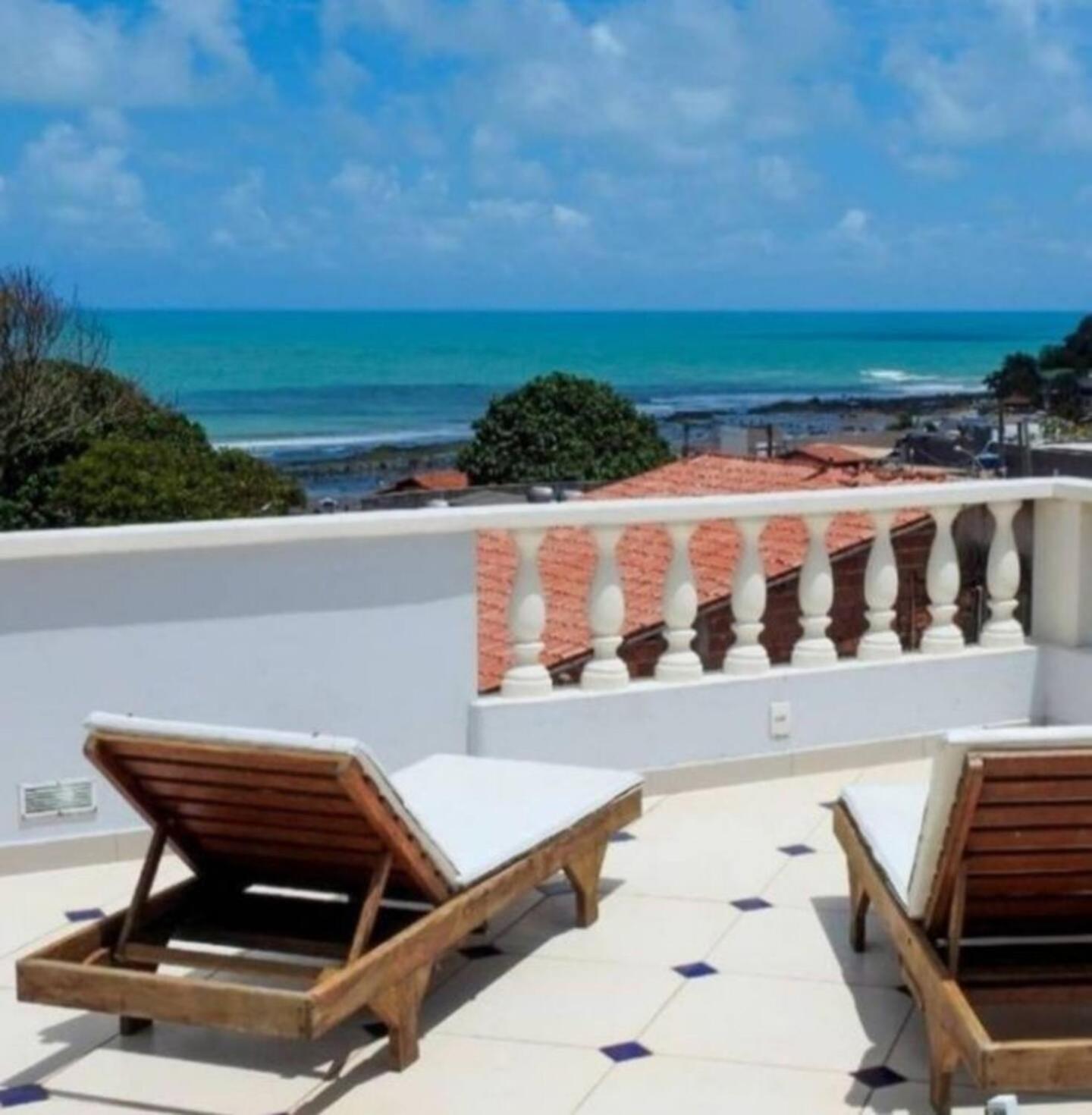 Castelo Do Ceu, Casa No Centro De Pipa Vista Mar Villa Praia de Pipa Exterior foto